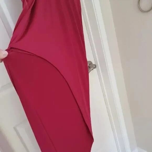 NWT Lovers + Friends Sundance Maxi Dress Raspberry Size S Revolve Wedding Guest - Picture 11 of 12